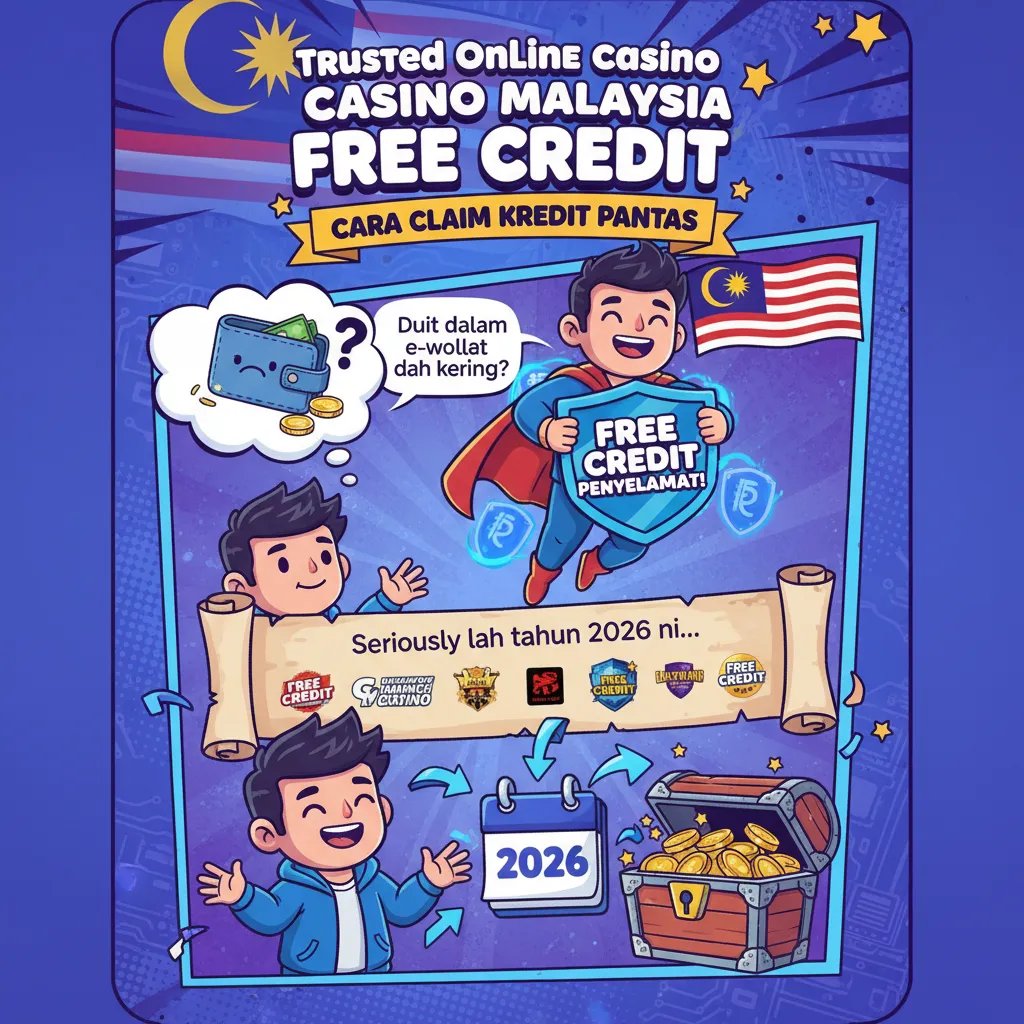 Trusted Online Casino Malaysia Free Credit: Cara Claim Kredit Pantas