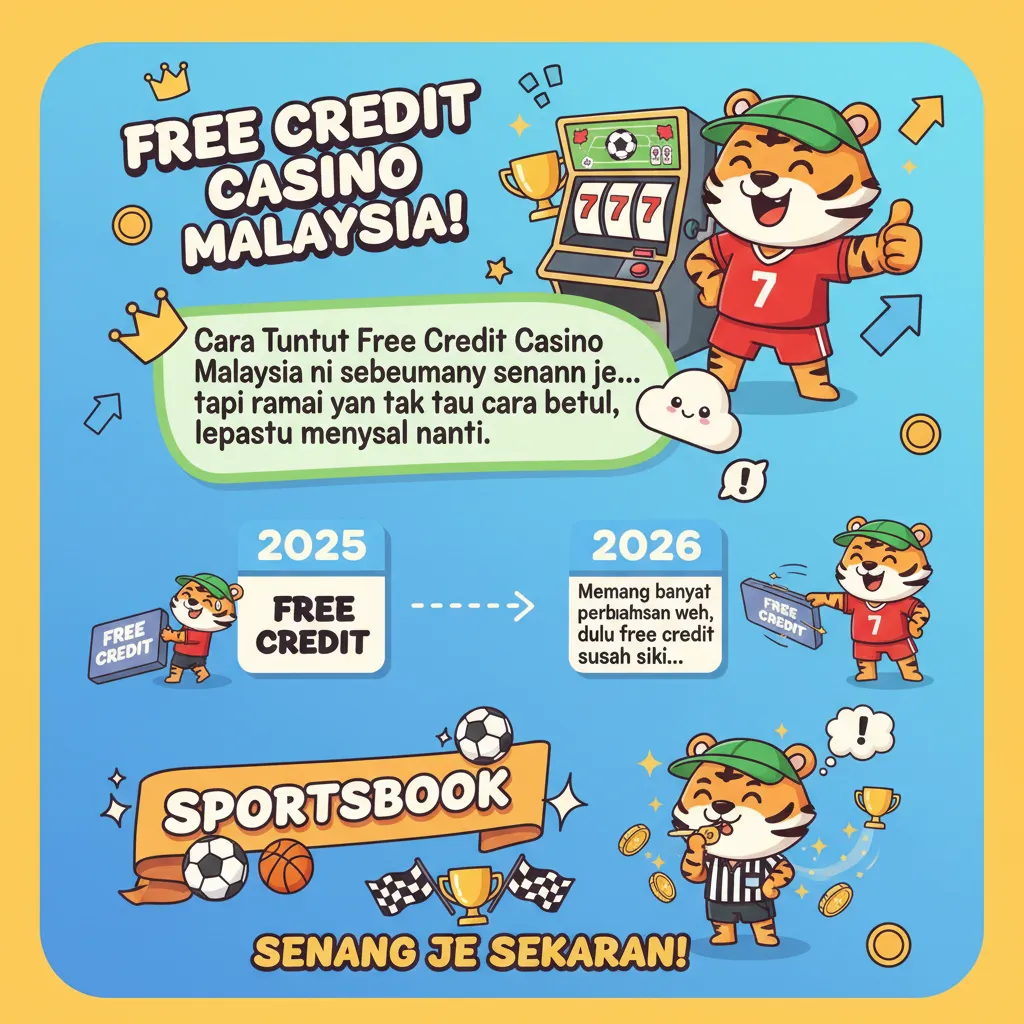 Cara Tuntut Free Credit Casino Malaysia