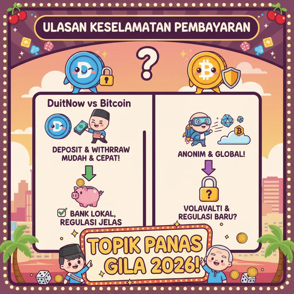 Ulasan Keselamatan Pembayaran DuitNow dan Bitcoin