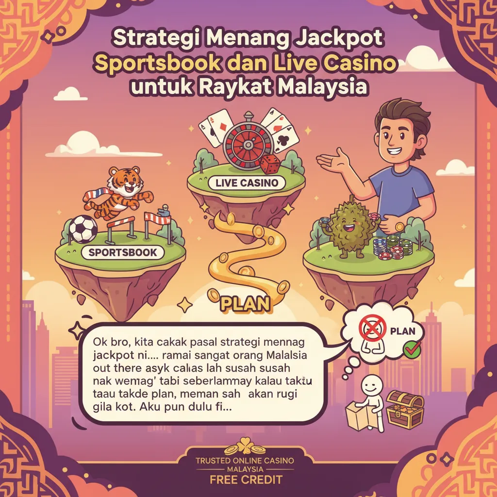 Strategi Menang Jackpot Sportsbook dan Live Casino untuk Rakyat Malaysia